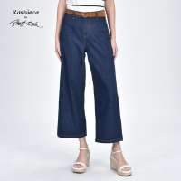 KASHIECA by  Rhett Eala Womens High-Waist Wide-Leg Culotte Jeans (APD0020)