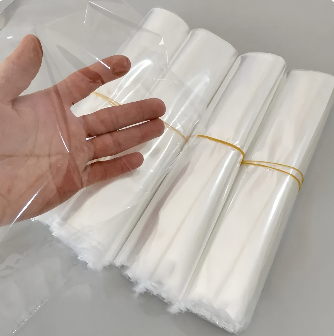 100Pcs/set POF Clear Heat Shrink Wrap Film Heat Seal Bags