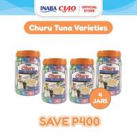 Inaba Churu Varieties Cat Treats 14g X 50 Sticks (BUNDLE of 4)