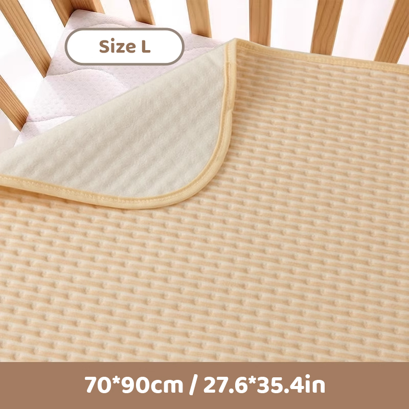 Newborn Baby Changing Pads Diaper Waterproof Stripe Organic Cotton Waterproof Diape Pad
