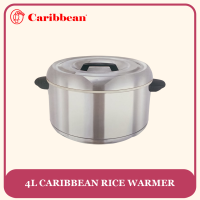 Caribbean Commercial Non-Electric Rice Warmer  CRW-4000 Uniform Thermal Retention Ideal for catering or transporting stackable . 4L Capacity