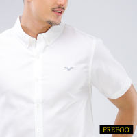 Freego Mens Woven Oxford Polo Short Sleeve GMT06-0314 [Polo for man]