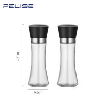 Pelise Multi-functional Grinder Manual Pepper Grinder Spice Grinder Grinding Bottle Manual Salt Pepper Mill Grinder Stainless Steel Muller Spice Sauce Grinder