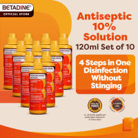 BETADINE® Wound Solution 120ml - Antiseptic for Wound Cleansing & Disinfection
