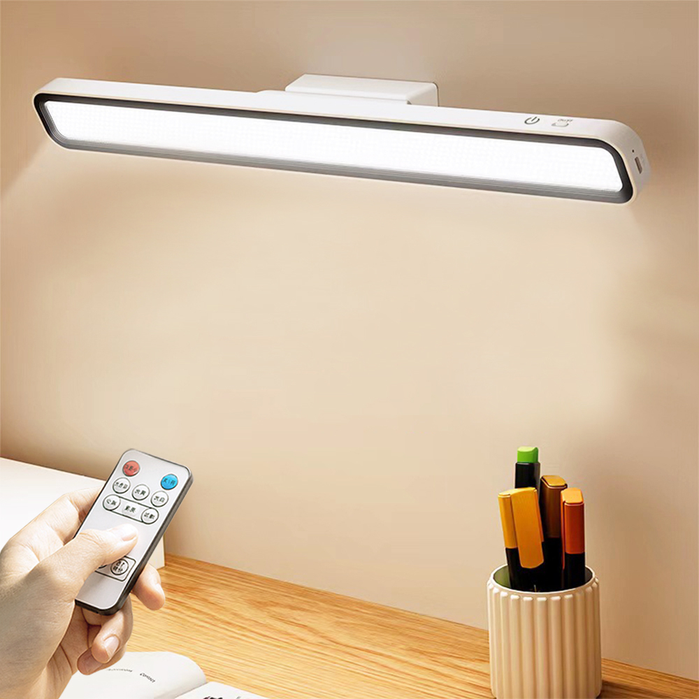 Hanging Desk Lamp Magnetic LED Light Table Lamp USB Rechargeable Stepless Dimming Cabinet Light Touch Sensor Wall Light Wardrobe Closet Light