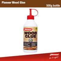 Pioneer Wood Glue 500g Water-Resistant Polyvinyl Acetate Adhesive (Easy-Dispense Bottle)
