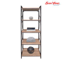 San-Yang Furniture Display Shelf 5-Layer Oak 201616