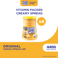 Cheez Whiz Cheese Spread 440G - Vitamin-packed creamy cheese spread (Set of 4)