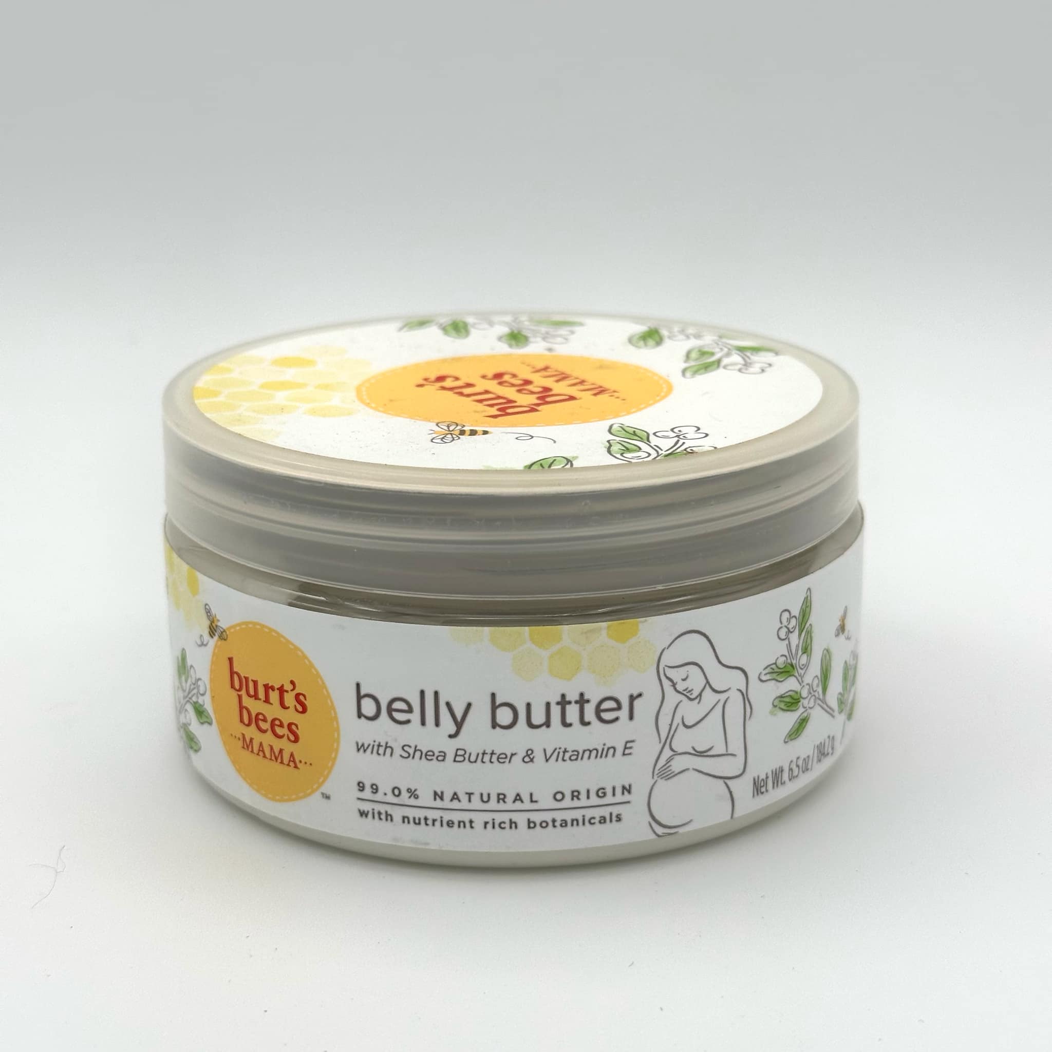 ONHAND 100% Authentic -Burts Bees Mama Belly Butter with Shea Butter and Vitamin E 99.0% Natural Origin 3 Pack - From USA