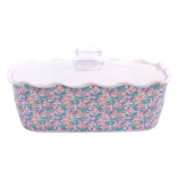 Bestware Rectangular Casserole with Clear Cover