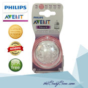 Philips Avent Natural Nipple / Teats 0m+ 2pcs newborn flow