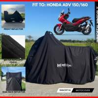 Motorcycle Cover for Honda ADV 150/160 Improved Water Repellent Microfiber Cotton Fabric IMMortal Motobag W/STICKER