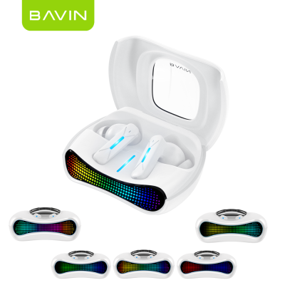BAVIN BA95 TWS Bluetooth Gaming Earphones w/ ENC RGB Lights Hi-Fi ...