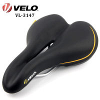 Velo 3147 Bicycle Saddle Seat Pro Mtb Saddle Wide Comfort Soft Cushion Bike Seat Men Padded Saddle
