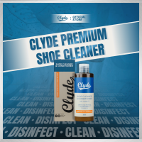 Clyde Premium Shoe Cleaner (250ml) Bottle Refill with Disinfectant