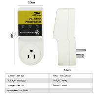 Power On Delay Voltage/Power Surge Protector 3500W 20A Automatic voltage switcher surge Protector