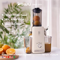 Kawu electric wide mouth juicer heavy duty original 130W Auto Juice-Pulp Separation Fruit and Vegetables Extractors 98%