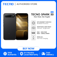 TECNO Spark 50 5G Smartphone (8/256GB 6/256GB 4/128GB) | Dimensity 6400 5G+ | 6.78″ 120Hz Smooth Display | 6500mAh Fast Charging | Military Grade Shock-Resistance | 50MP FlashSnap Camera