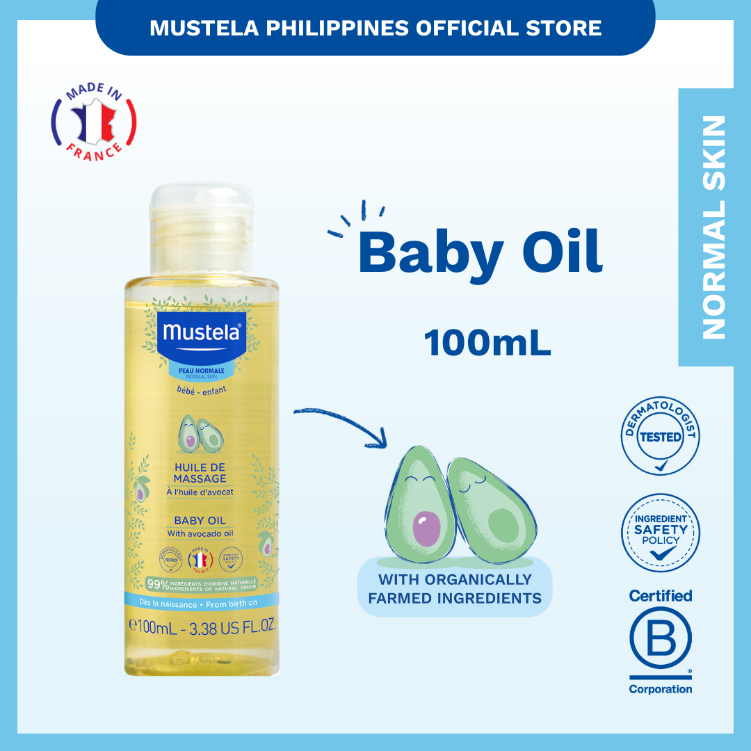 Mustela Baby Oil 100ml - Naturalness V3