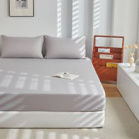 3 in 1 Bedding Set Bedsheet Single Queen Size Poly Cotton Soft Touch Skin-friendly Material 1bedsheet+2pillowcases
