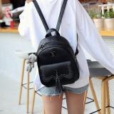 4 In 1 Korean Backpack With Bear Korean Vintage Bag Set Tassel Leather Backpack Sling Bag Pouch Card Holder Set School Bag Casual Backpack August 2018 - 3 4 in 1 Korean Backpack with Bear Korean Vintage Bag Set Tassel Leather Backpack Sling Bag Pouch Card Holder Set School Bag Casual Backpack - 3