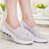 APTESOL New Height Increasing Shoes Casual Women Swing Breathable Mesh Stripe Wedges Shoes EU35-40 - Intl August 2018 - 2 APTESOL New Height Increasing Shoes Casual Women Swing Breathable Mesh Stripe Wedges Shoes EU35-40 - intl - 2