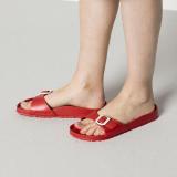 Birkenstock Madrid EVA Narrow Fit Birko-Flor Flat Slippers (Red) August 2018 - 5 Birkenstock Madrid EVA Narrow Fit Birko-Flor Flat Slippers (Red) - 5