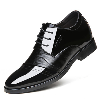 The British Black Men casual elevator Shoes Men shoes