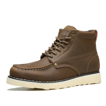 The British Leather Doc Martens men's boots Crazy Horse Brown Crazy Horse Brown