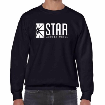 iGPrints S.T.A.R. Laboratories Inspired Logo STAR LABS Sweatshirt Black