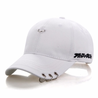 Snapback Hats BTS Jimin Fashion K Pop Iron Ring Hats Adjustable Baseball Cap - intl