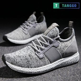 Tanggo 1979 Korean Fashion Sneakers Breathable Canvas Shoes for Men grey