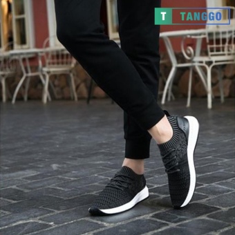 Tanggo Fashion Sneakers Korean Canvas Shoes for Men 923 black