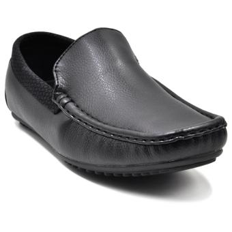 Tanggo Robi Formal Shoes Leather Black Shoes Slip-On for Men