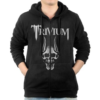 Trivium - Silence In The Snow-01 Men's Full-Zip Hooded Sweatshirt - intl