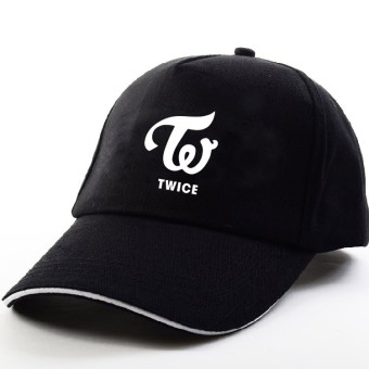 TWICE together style the sored cap son is black summer of baseball cap men and women's tide - intl