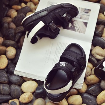 Ulzzang New style for men and women sandals White