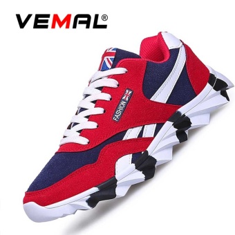 VEMAL Men's Athletics Casual Running Shoes Fashion Walking Sneakers Blade Shoes Red - intl