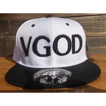 VGOD CAP WHITE  with Black letters