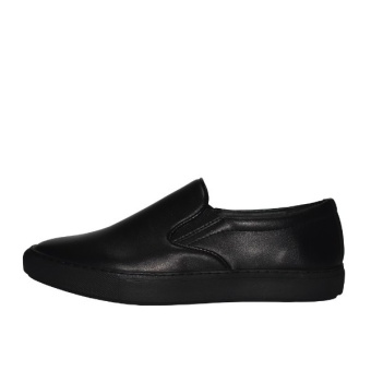 W Brown Men's Footwear Slipon Casual WST661BL Black