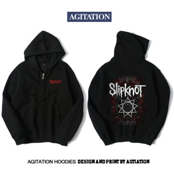Winter rock solid slipknot sweatshirt long-sleeve cardigan Fashion 1