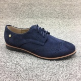 Women Faux Suede Leather Oxford Pointed Flat Shoes Brogues For Formal Working Size41blue- Intl August 2018 - 2 women faux suede leather oxford pointed flat shoes brogues for formal working size41blue- intl - 2