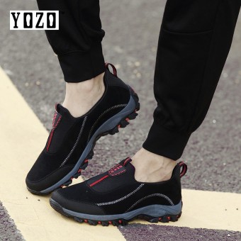 YOZO Mom And Dad Walking Shoes Running Safety Shoes Men Shoes Women Shoes Comfortable Walking Casual Shoes Lover Shoes Breathable Slip On Outdoor Shoes - intl