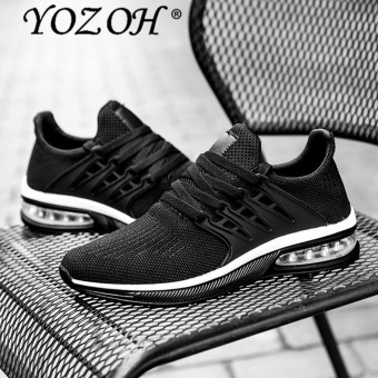 YOZOH Men'S Running Shoes Cool Light Breathable Sport Shoes For Men Sneakers For Outdoor Jogging Walking Shoe - intl