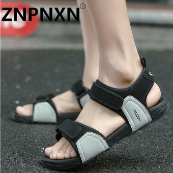 ZNPNXN Fashion Summer Men Slippers Breathable Beach Sandals Croc Male Shoes Hollow Out Of The Drag Men Shoes Sandals For Summer - intl
