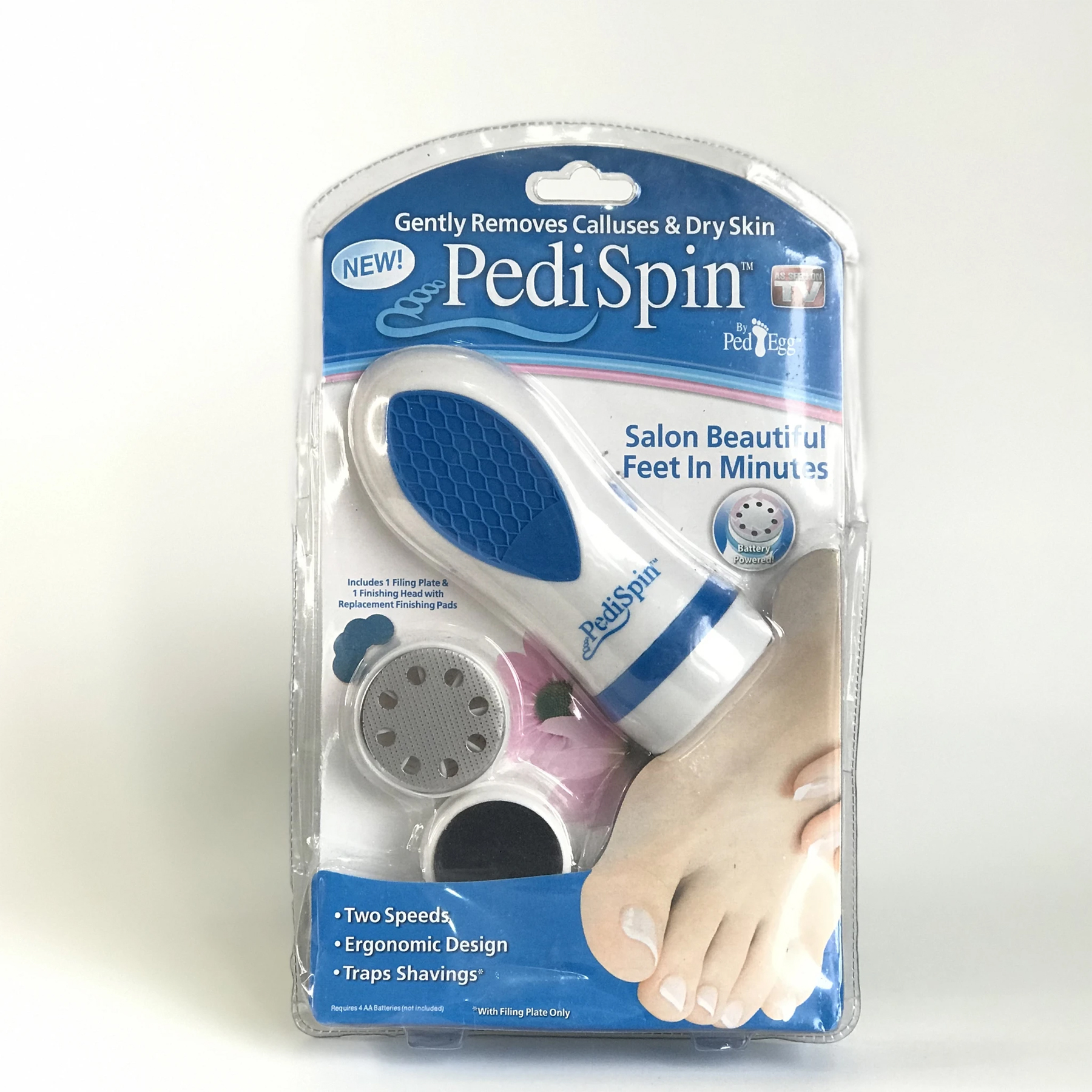 Pedi Spin Foot Care Electric Remove Calluses Massager Pedicure