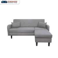 Homemaker Furniture Logan Fabric Sofa with Ottoman