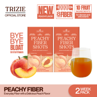 TRIZIE Peachy Fiber 2-week Bundle (14 sachets) [FIBERSOL & Fruit Extracts For Effective Debloat]