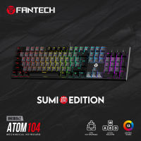 Fantech Atom104 MK886 V2 & Atom87 MK876 V2 Sumi Series Mechanical Keyboard 5 Pin Hot Swappable with RGB Lightings Effects Wired Mechanical Gaming Keyboard