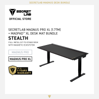 Secretlab Magnus Pro 1.7m Standing Metal Desk - with MAGPAD™ Desk Mat